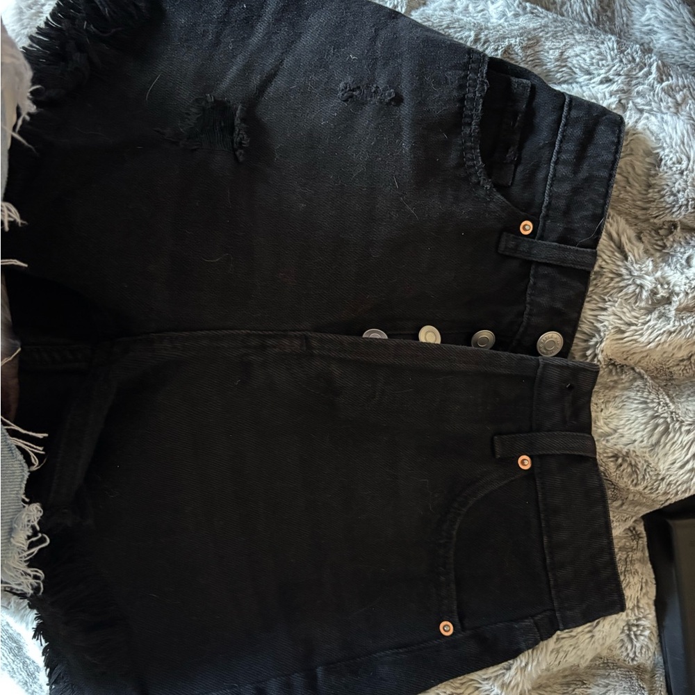 Wild Fable Black Denim Shorts